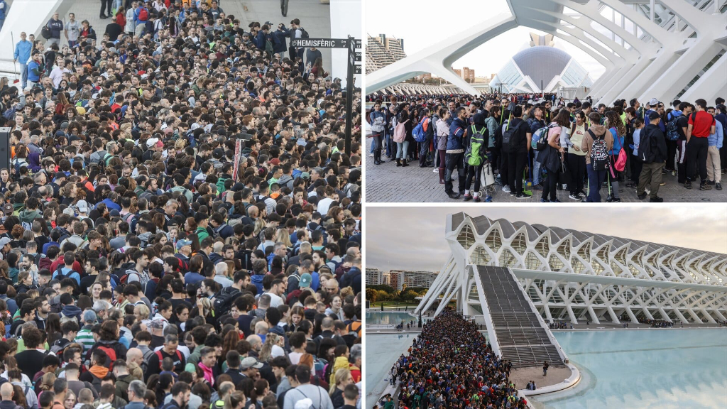 Siempre nuestras manos junto a las vuestras, Dana en Valencia