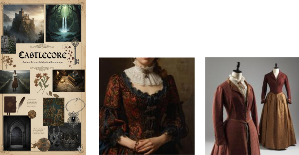 Glamur medieval / Victoriano (“Castlecore”)